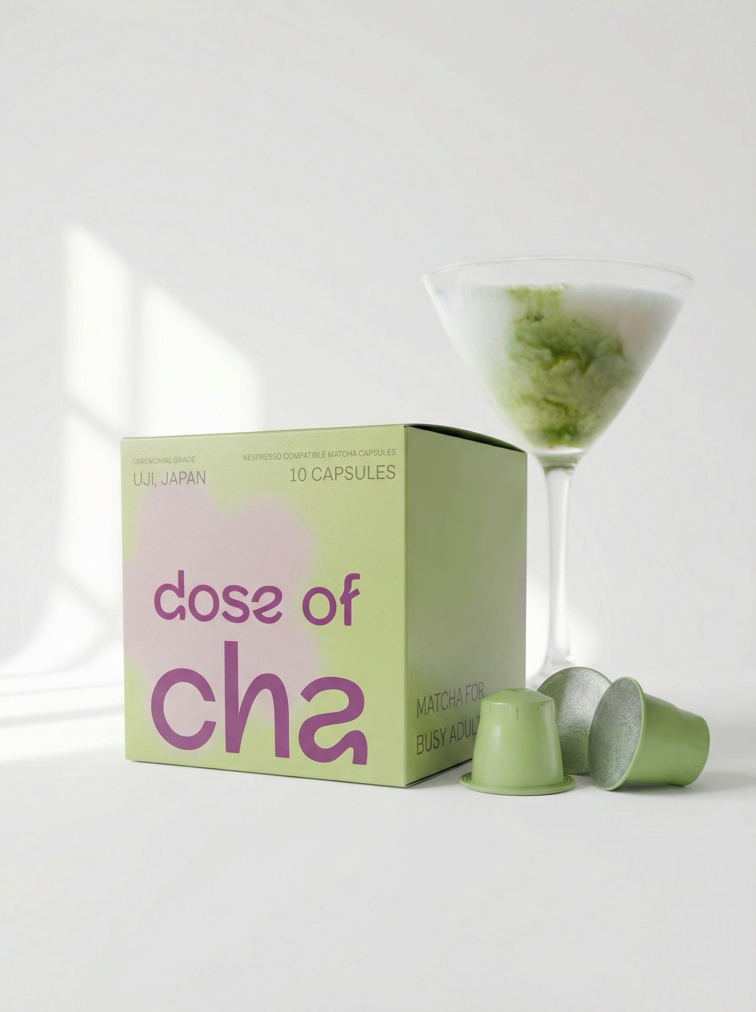 Matcha ceremonial en cápsula